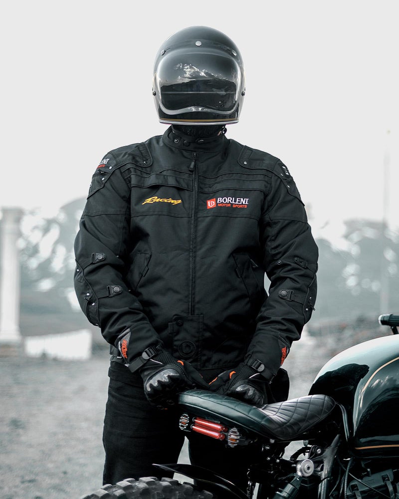BORLENI Motorcycle Jacket Motorbike Riding Jacket Windproof Motorcycle Full Body Protective Gear Armor - Image 2