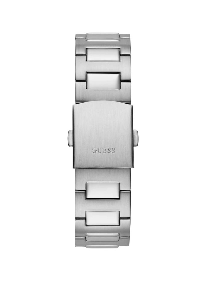 جس ساعة GUESS للرجال متعددة الوظائف باللون الفضي - GW0572G6  - Image 5