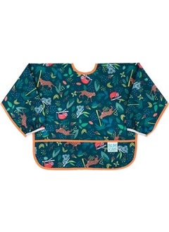 BUMKiNs Long Sleeve Apron (6-24 Months) - Jungle  - Image 1