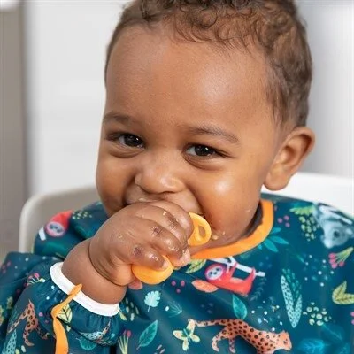 بمبكنز Long Sleeve Apron (6-24 Months) - Jungle