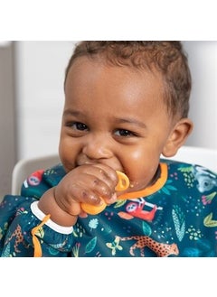 BUMKiNs Long Sleeve Apron (6-24 Months) - Jungle  - Image 3
