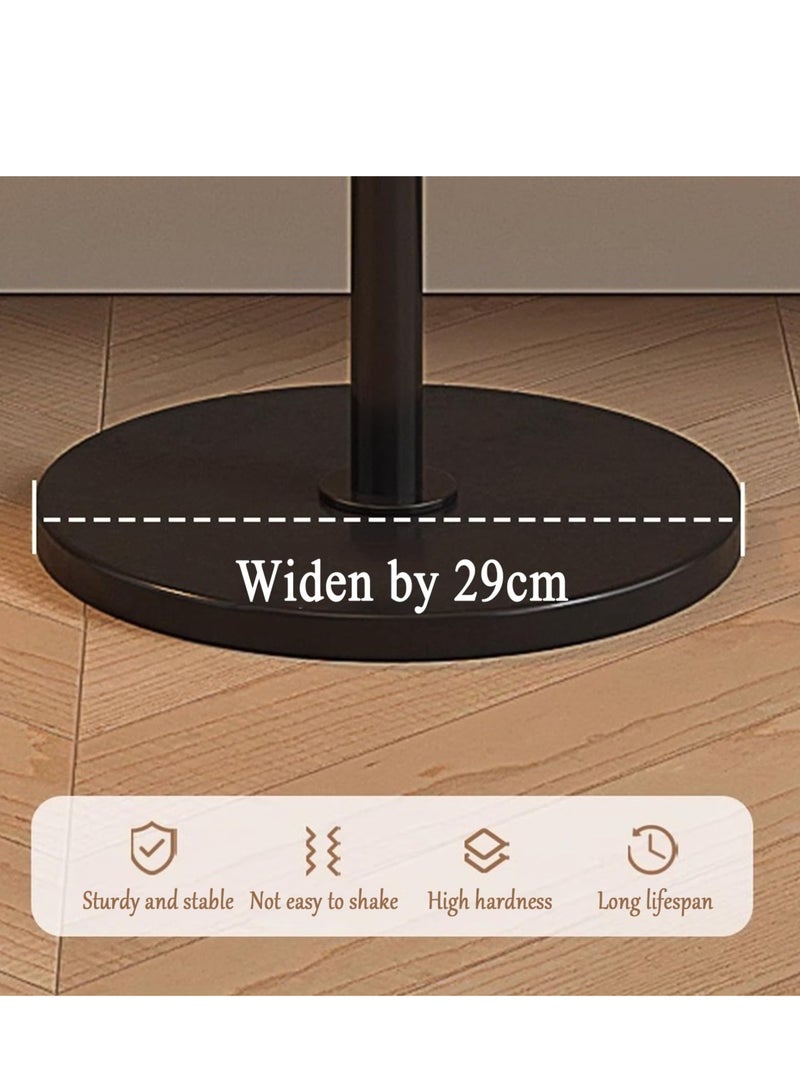 XiuWoo Metal Coat Rack, Multi-Purpose Metal Clothes Stand, Tree-Shaped Coat Rack with 8 Hooks, for Clothes, Hats, Bags, for Living Room, Bedroom, Home Office, 170 cm Tall Hall Tree  - Image 2
