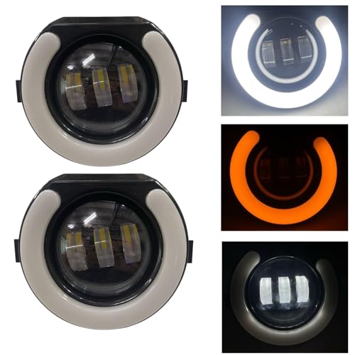 KD K D Fog Lamp Set for Mahindra Harley Bolero LED & DRL 2016-2020 Model Pair - Image 2