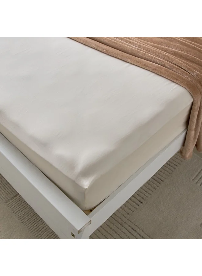 Home Box Essential King Cotton Fitted Sheet 180 x 200 x 36 cm