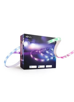 Homm by Blupebble Lumina Smart RGB LED Lights Strips 16M Colors, Led Color Changing, Smart App Control, Easy Install, Voice control, Ip65 Rating Waterproof