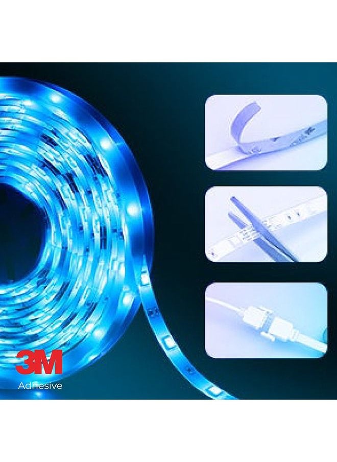 blupebble - Homm by Blupebble Lumina Smart RGB LED Lights Strips 16M Colors, Led Color Changing, Smart App Control, Easy Install, Voice control, Ip65 Rating Waterproof - Image 1
