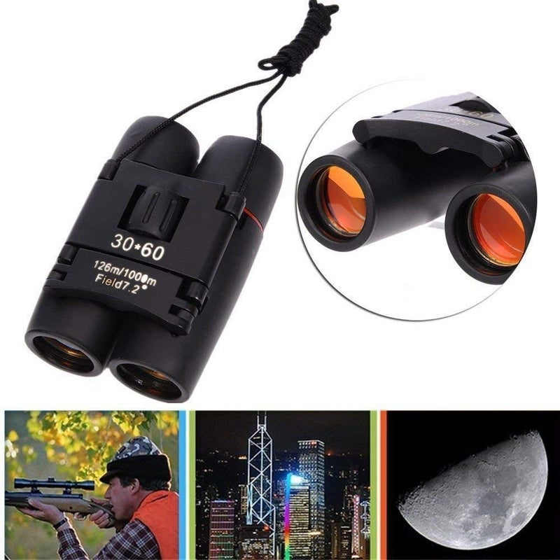 HETVIN Telescope HD Vision Binoculars 10000M High Power for Outdoor Travel Stargazing Concerts Sports Optical Vision Binocular Fixed Zoom (30X60) - Image 4