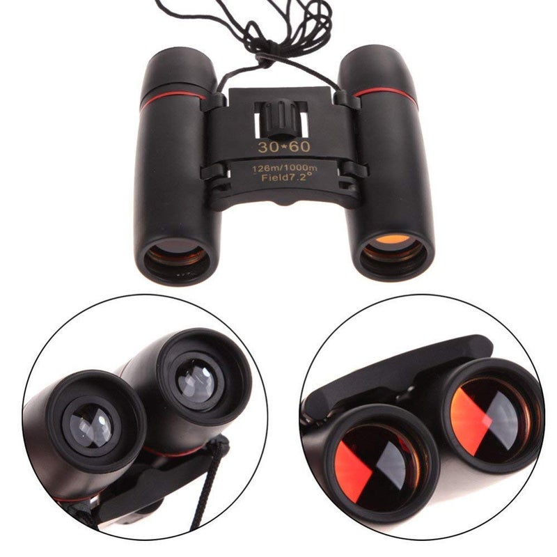 HETVIN Telescope HD Vision Binoculars 10000M High Power for Outdoor Travel Stargazing Concerts Sports Optical Vision Binocular Fixed Zoom (30X60) - Image 3