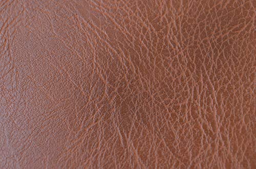 Wento Thick 3 Yard Faux Leather Fabric Soft Skin Grain PU Leather for Furniture Cover Reupholster Sofa Chairs Cushions Vinyl Upholstery (3 Yards, Brown) - Image 5