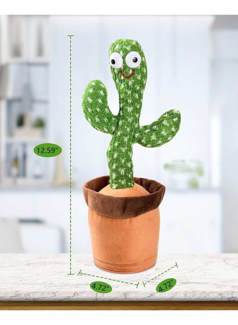 شو وو لعبة محشوة على شكل نبات الصبار الراقص الكهربائي - Image 4