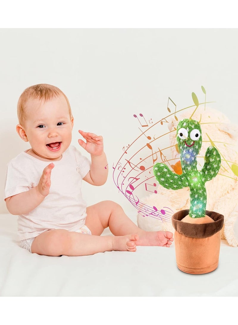 شو وو لعبة محشوة على شكل نبات الصبار الراقص الكهربائي - Image 3