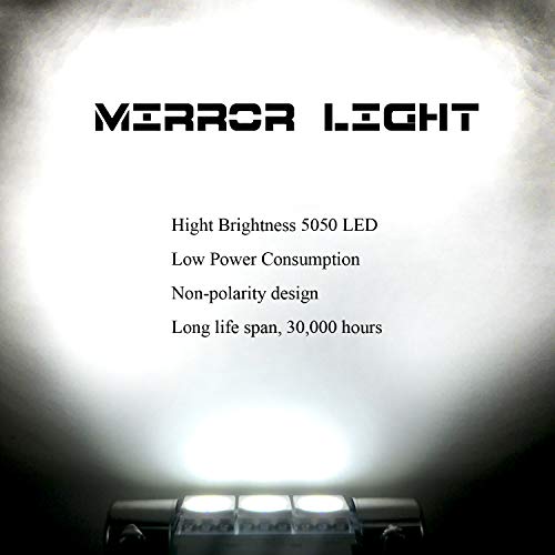 iBrightstar 6614F LED Bulbs, 29mm 6612F Super Bright Car Visor Vanity Mirror Led Bulbs for Vanity Mirror Lights and Sun Visor Lights, White - Image 5