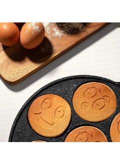 Nehir Black Aluminum Casting 27 Cm Crepe Pan  - Image 5