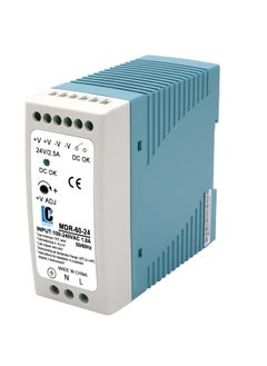 Din Rail DC 24V Switching Power Supply, MDR 60W Rail Type, Input:100-240VAC,Output:24VDC,50/60HZ, Power Supply Switch Switching Converter, 24V 2.5
