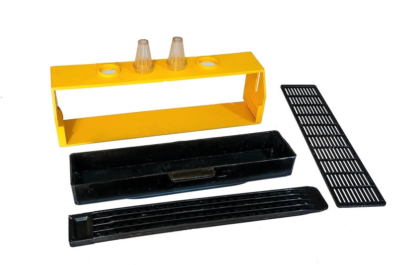 ANP BEE TM طقم مصيدة حبوب اللقاح من ANP BEE لتربية النحل | جامع حبوب اللقاح سهل التجميع لنحل العسل Apis Cerana Indica | بلاستيك آمن للطعام | أداة أساسية لمربي النحل (1) - Image 4