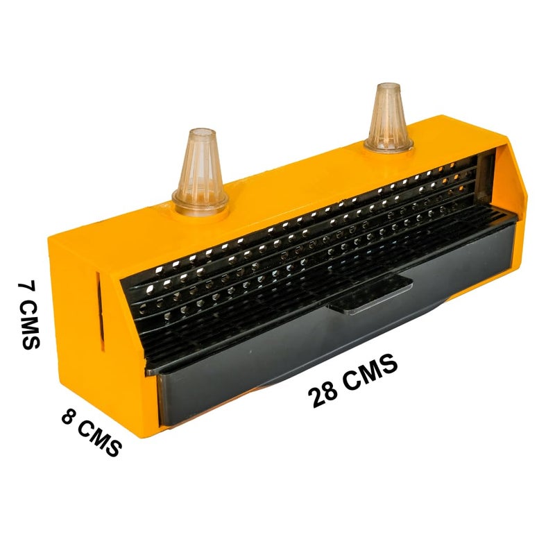 ANP BEE TM طقم مصيدة حبوب اللقاح من ANP BEE لتربية النحل | جامع حبوب اللقاح سهل التجميع لنحل العسل Apis Cerana Indica | بلاستيك آمن للطعام | أداة أساسية لمربي النحل (1) - Image 2