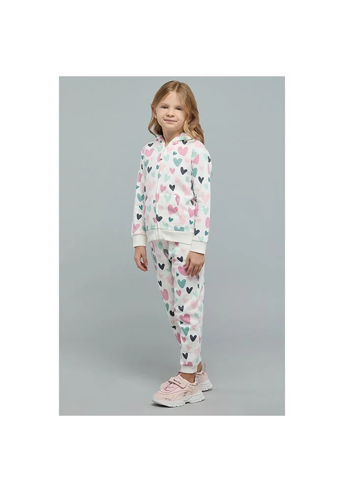 أر أند بي Printed Hooded Sweatsuit Set