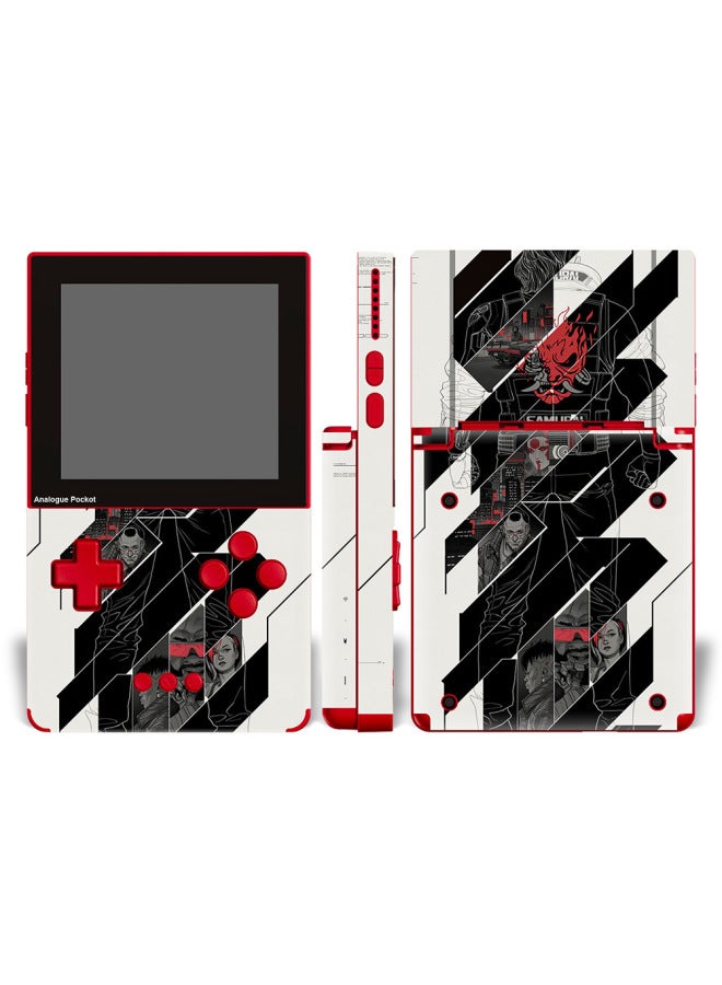 general Straight Hair Analogue Pocket FPGA Film Retro Game Handset Color Sticker Protection-Color:XY-FPGA-0142 - Image 5