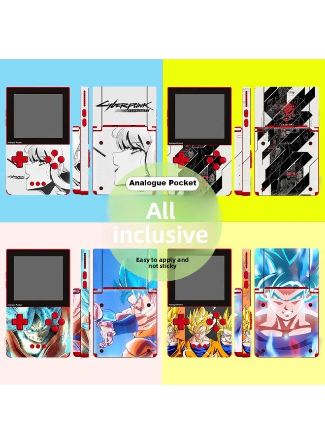 general Straight Hair Analogue Pocket FPGA Film Retro Game Handset Color Sticker Protection-Color:XY-FPGA-0142 - Image 2