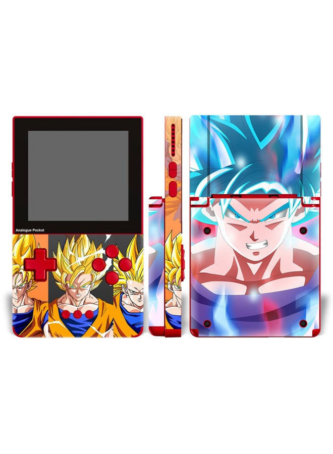 general Straight Hair Analogue Pocket FPGA Film Retro Game Handset Color Sticker Protection-Color:XY-FPGA-0142 - Image 4