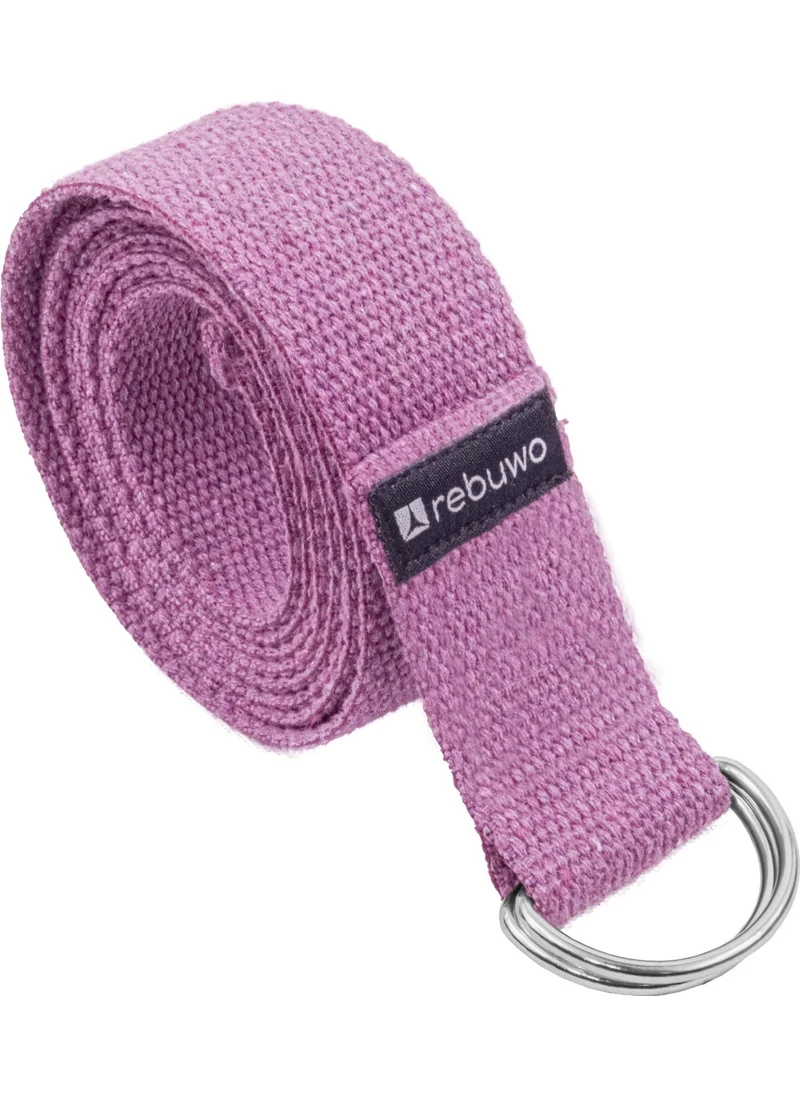 Rebuwo Natural 100% Cotton Yoga Belt 184 cm