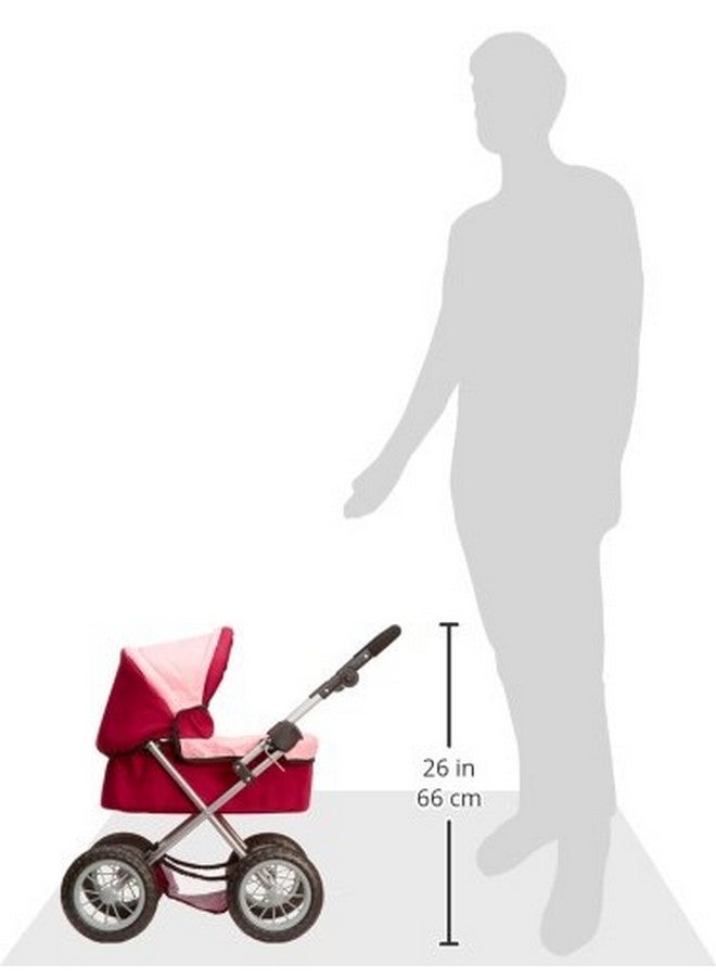 باير ديزاين عربة أطفال عصرية من باير ديزاين - بوردو، أحمر، ووردي - Image 3