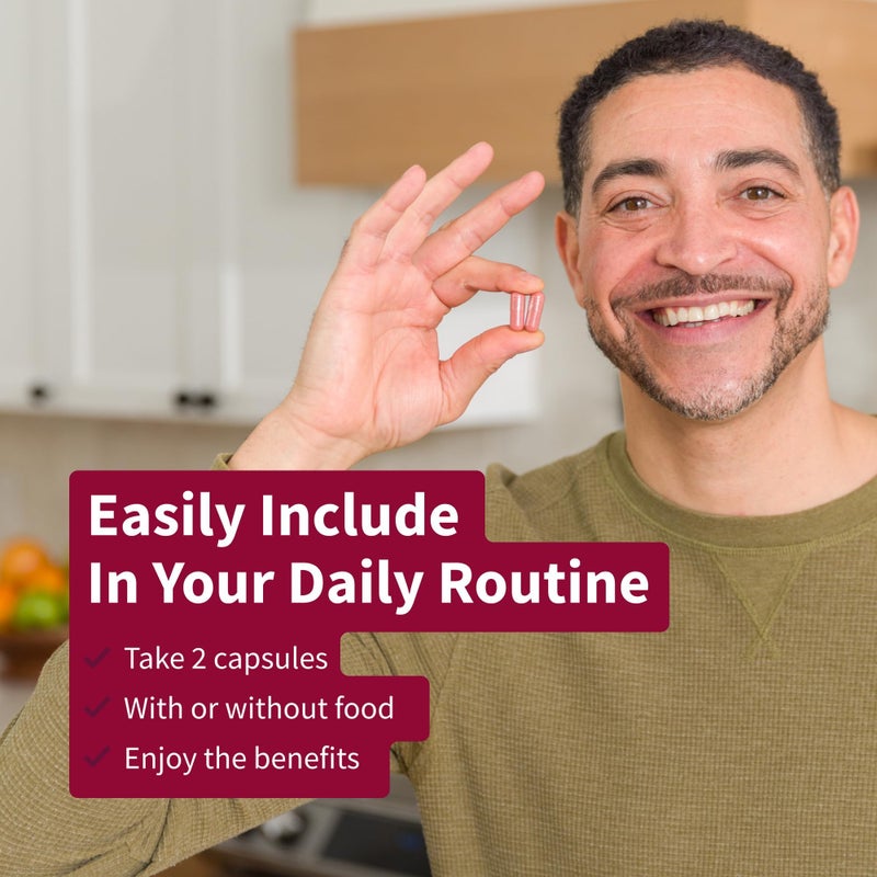 SNAP SUPPLEMENTS قلب الشمندر غذاء خارق للقلب COQ10 مصنوع من 5 أضعاف الشمندر مقارنة بالعلامات التجارية الأخرى مكمل غذائي | 60 كبسولة - Image 5