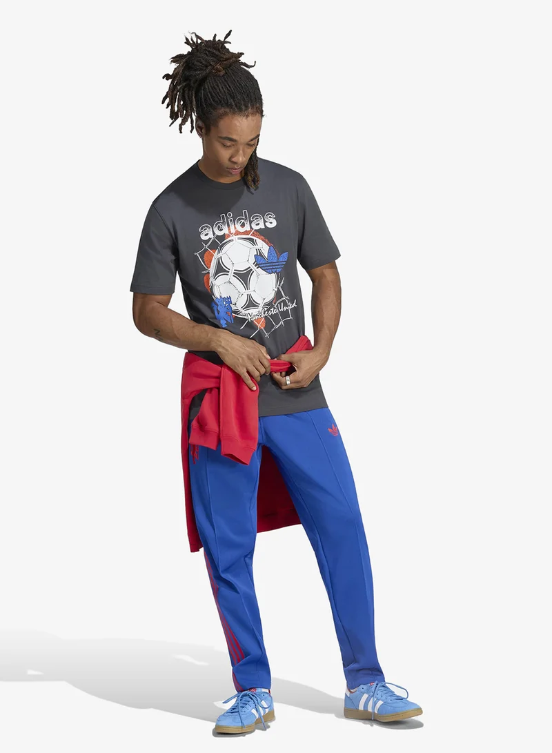 Adidas CARBON Manchester United FC Graphic T-Shirt for Men | Best Price UAE