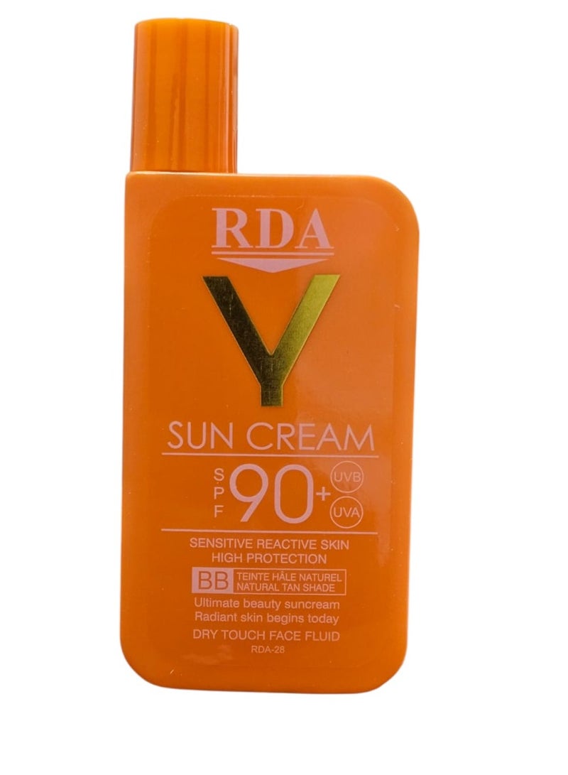 ار دي اي واقي من الشمس 90 SPF حماية عالية للبشرة الحساسة 50 مل - Image 2