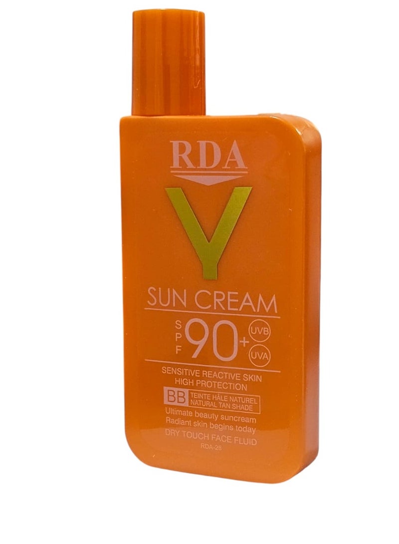 ار دي اي واقي من الشمس 90 SPF حماية عالية للبشرة الحساسة 50 مل - Image 4