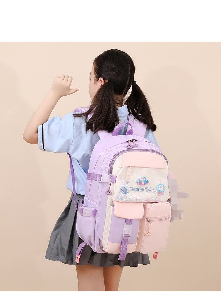 Cute Personalized Lightweight Kids Backpack for Elementary Girls - Image 1