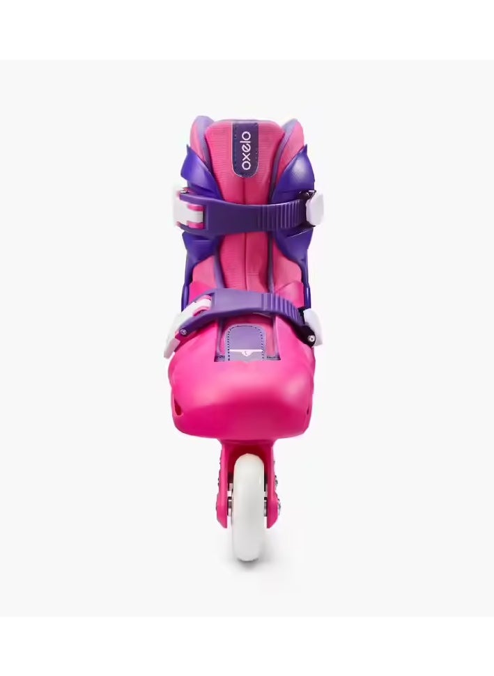 OXELO - زلاجات OXELO Play 3 - وردي/أرجواني - Image 1