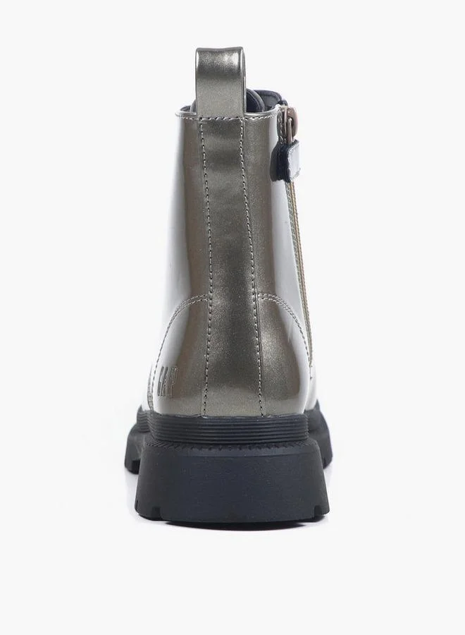 جاب Girls Selma Block Heel Ankle Boots
