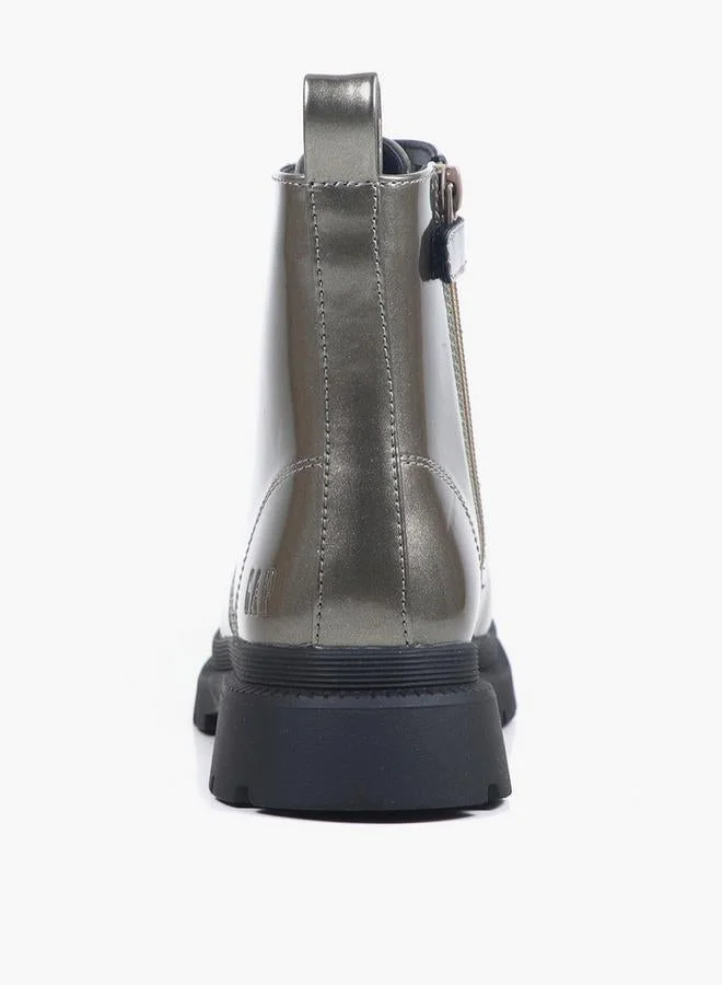 جاب Girls Selma Block Heel Ankle Boots