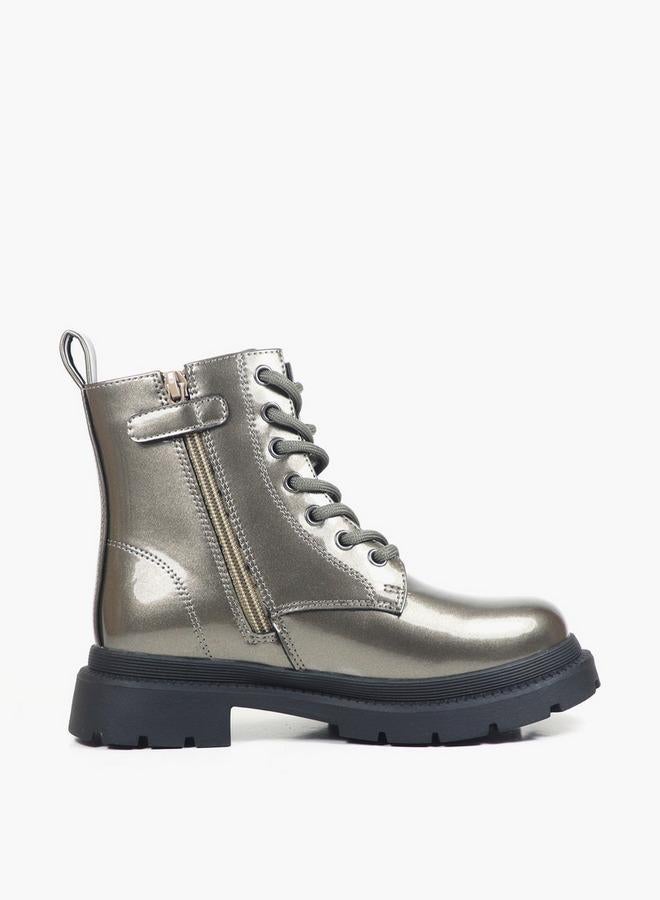 GAP Girls Selma Block Heel Ankle Boots - Image 1