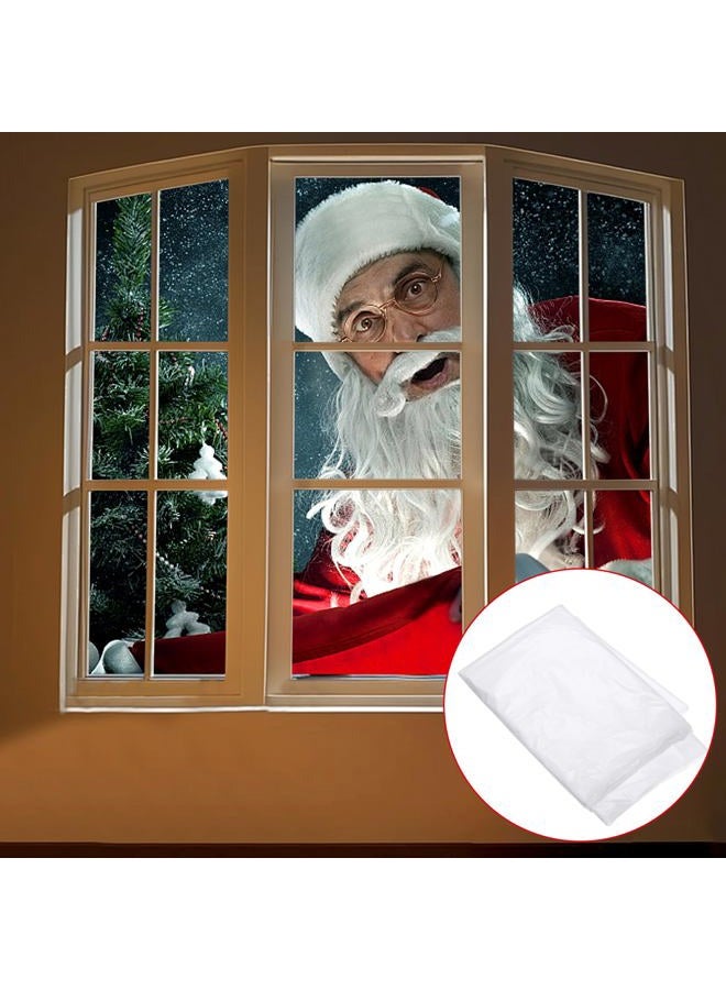 LIANGLIDE Rear Projection Screen, White Screen for Projector, Window Projection Film, 1.8x1.2m Cloth Rear Projection Screen for Virtual Halloween and Christmas Window Projection Videos - Image 1