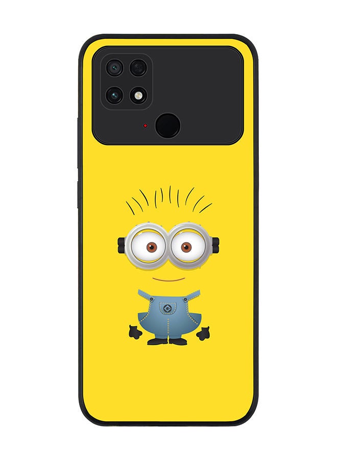 Stylizedd حافظة سوداء متينة لهاتف Xiaomi Poco C40 - غلاف مرن من مطاط TPU مع حواف مضادة للسقوط - مينيون 3 - Image 1