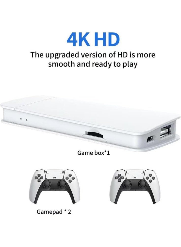 وحدة تحكم ألعاب الفيديو ريترو M15 بدقة 4K HD مع أكثر من 20000 لعبة، سعة 128 جيجابايت، مخرج HDMI ووحدات تحكم لاسلكية 2.4G - Image 3