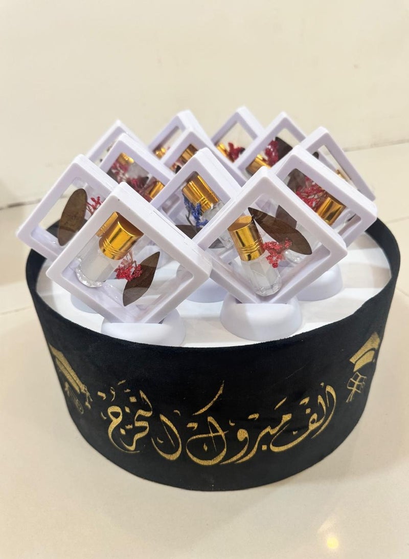 Brides Graduation gifts containing 12 pieces consisting of musk + a piece of oud - Image 2