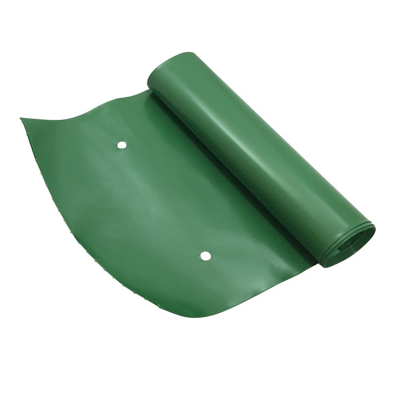 Frost King DE200 Standard Plastic Drain Away Downspout Extender Extends 8Feet Green