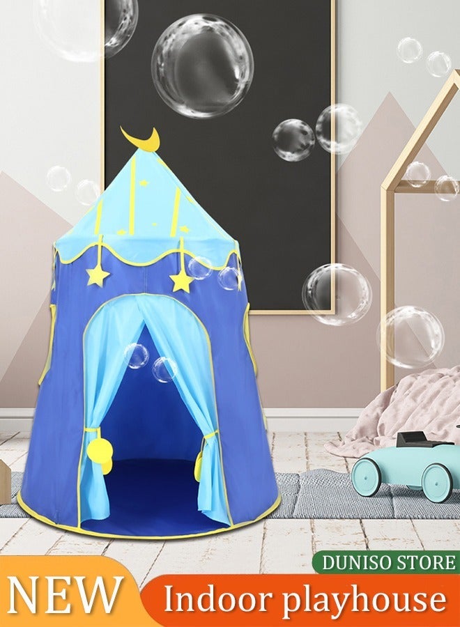 DUNISO Children's tents, children's play tents, princess castle tents, boys' gift toys, children's indoor play houses, portable and foldable children's tents - Image 1