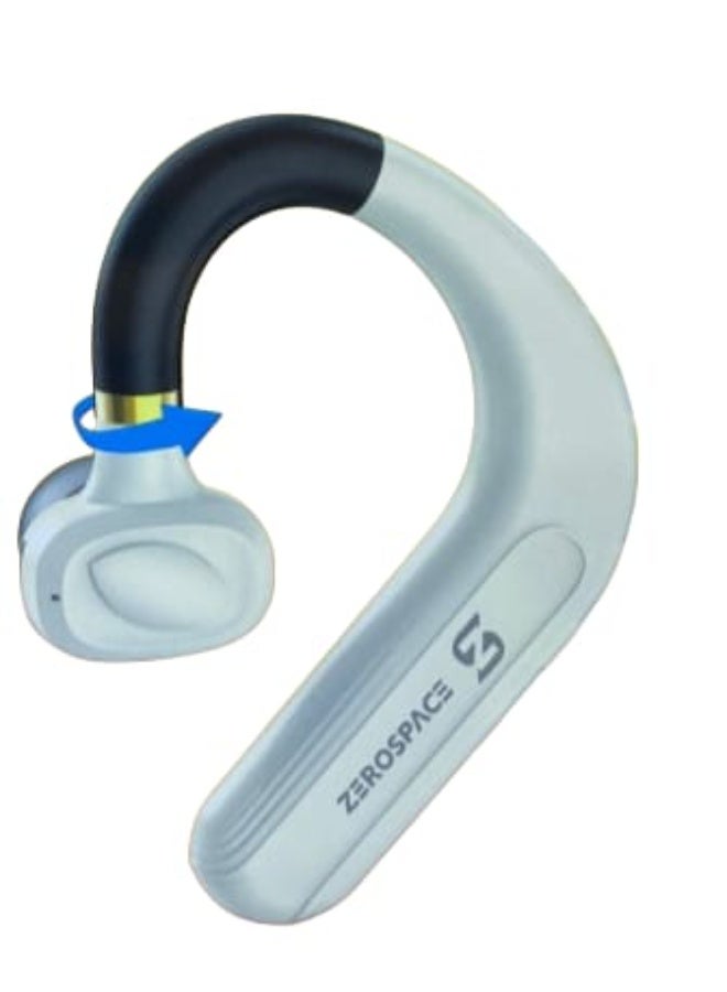 سماعة بلوتوث ZEROSPACE ZY13 PLUS الفاخرة - مريحة للغاية، عمر بطارية طويل وميكروفون عازل للضوضاء، وعزل صوتي 40 ديسيبل