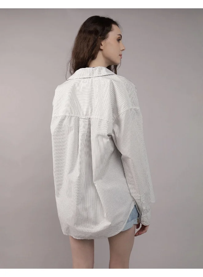American Eagle AE Perfect Button-Up Shirt