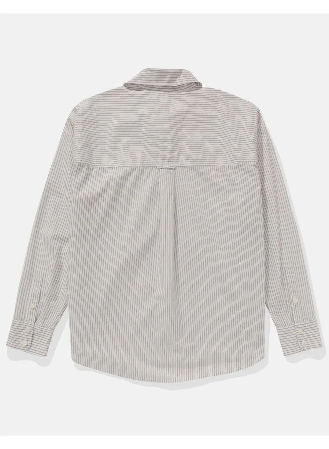 American Eagle AE Perfect Button-Up Shirt