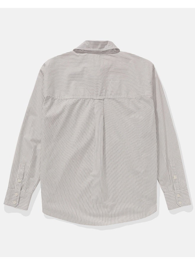 American Eagle AE Perfect Button-Up Shirt - Image 2