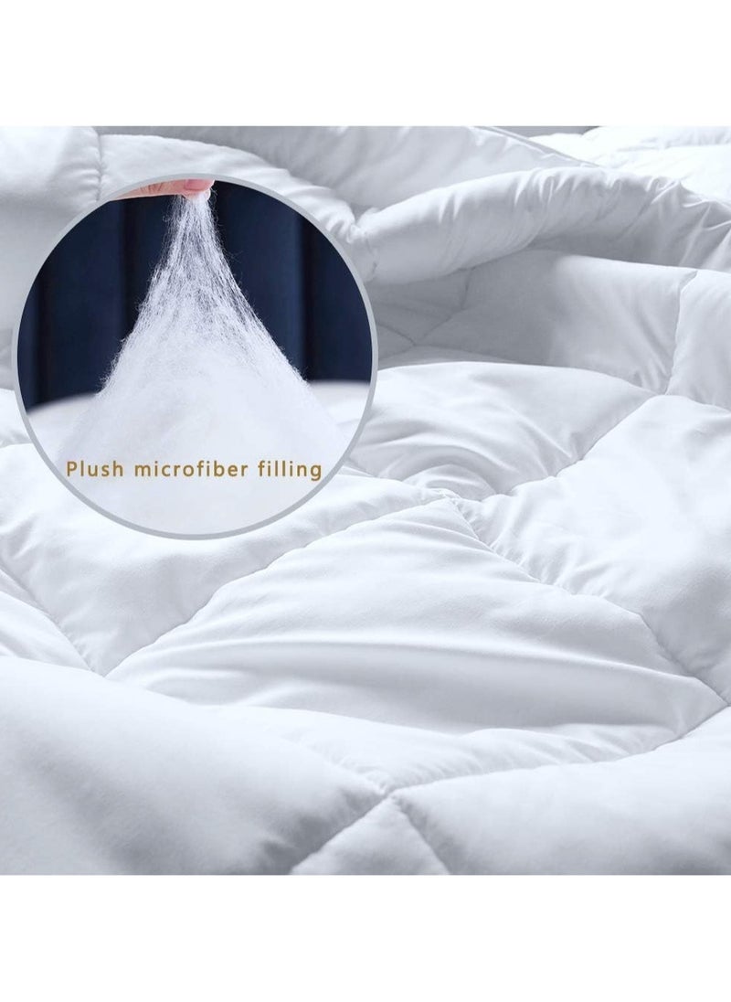 Fossflakes Duvet Summer hollow fibre filling and soft touch polyester fabric Size: 200-230 cm - SU1 TC280