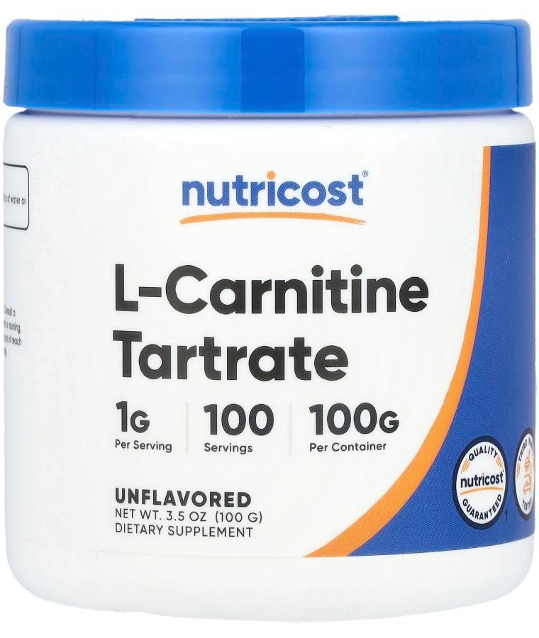 L-Carnitine Tartrate Unflavored 3.5 oz (100 g)