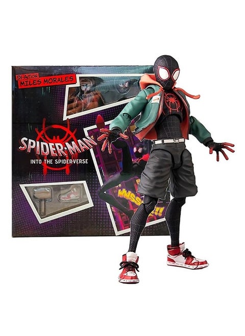 Miles Morales Action Figure Series Sentinel Marvel Spider-Man Spider-Man Parallel Universe Doll Model Toy