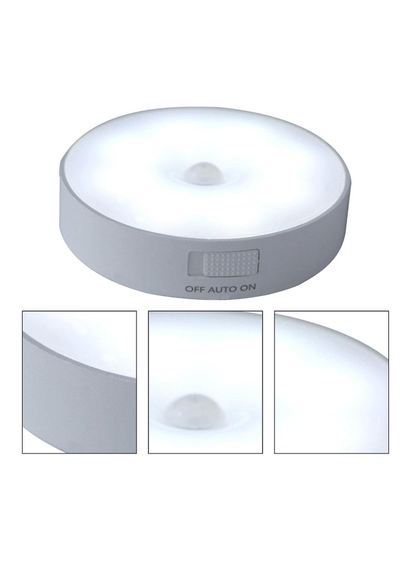 Closet Lights, LED Under Cabinet Lighting, Wireless Motion Sensor Night Light - USB Rechargeable, Cool White,with magnetic double sided tape for Stairs/Kitchen/Drawer  - Image 4
