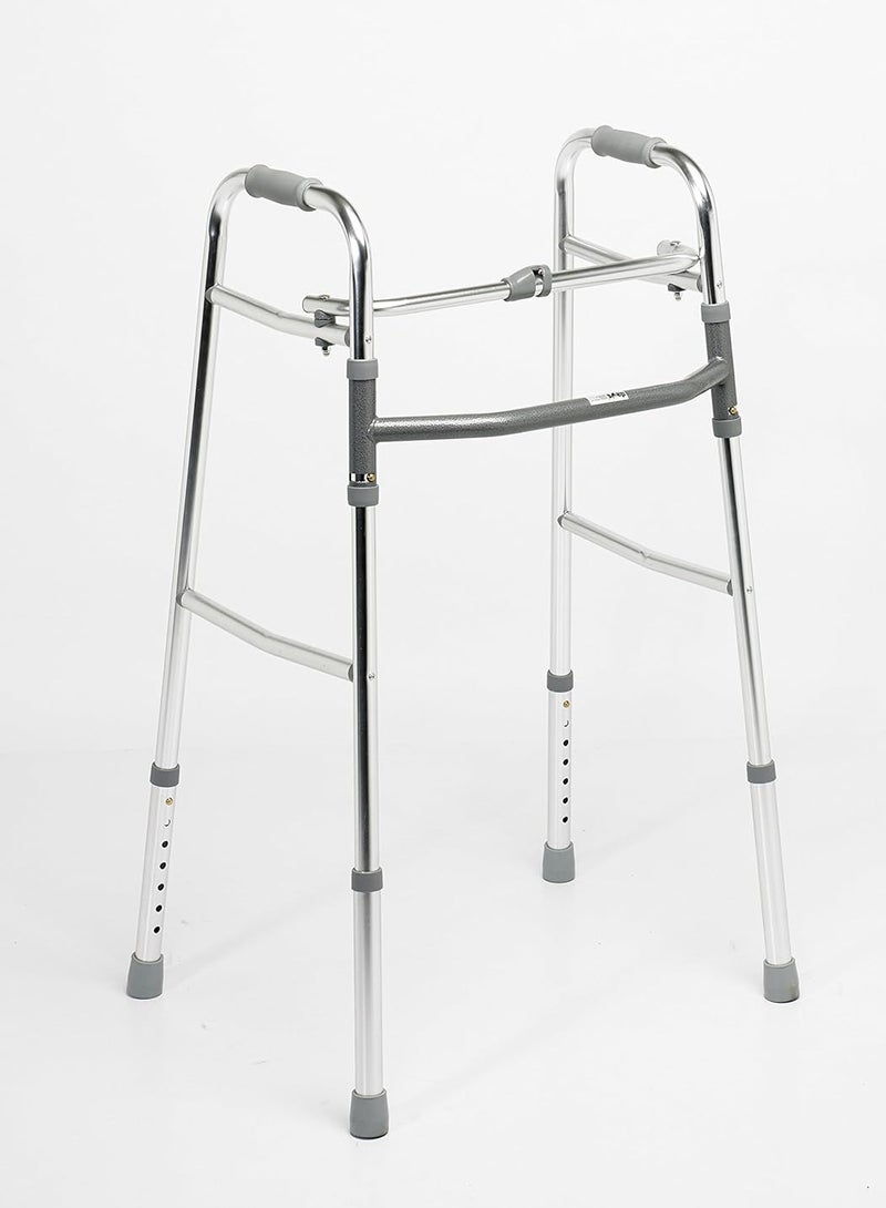 MEDIA6 Foldable and Lightweight Walker - Perfect for Seniors and Disabled | Non-Slip Design - Image 1